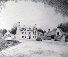 Мои наброски выполнены карандашом