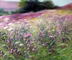 Mes pastels. La Terre